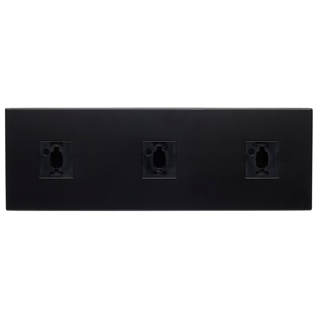 Nuvo Canada - TP253 - Triple Monopoint Adapter - Black