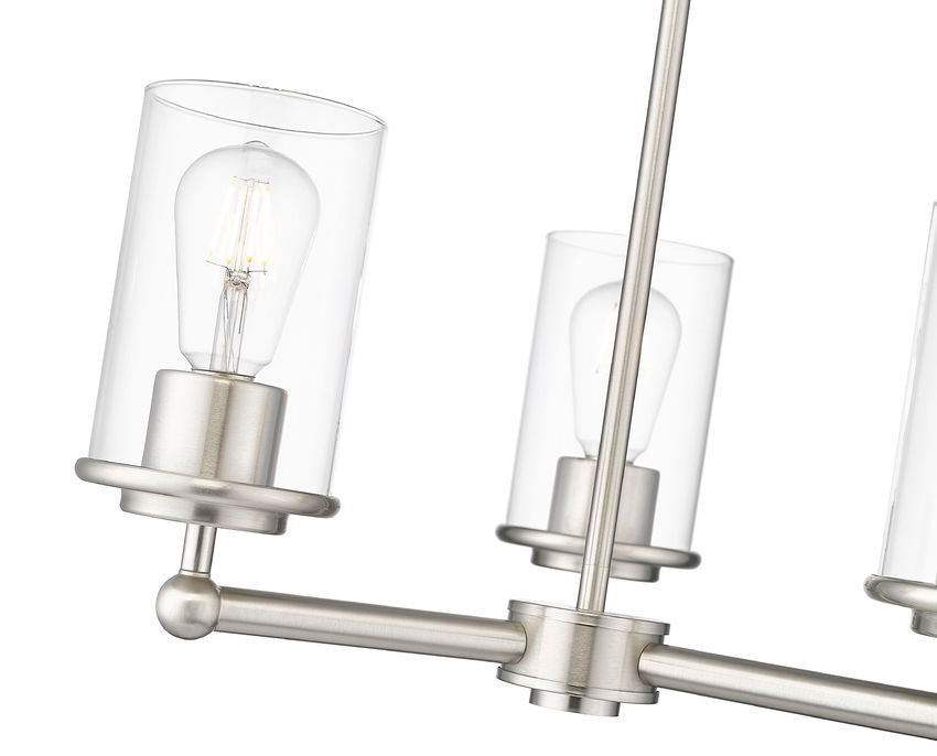 Z-Lite Canada - 742-3BN - Three Light Chandelier - Thayer - Brushed Nickel
