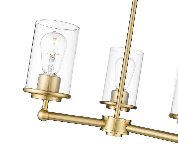 Z-Lite Canada - 742-3LG - Three Light Chandelier - Thayer - Luxe Gold