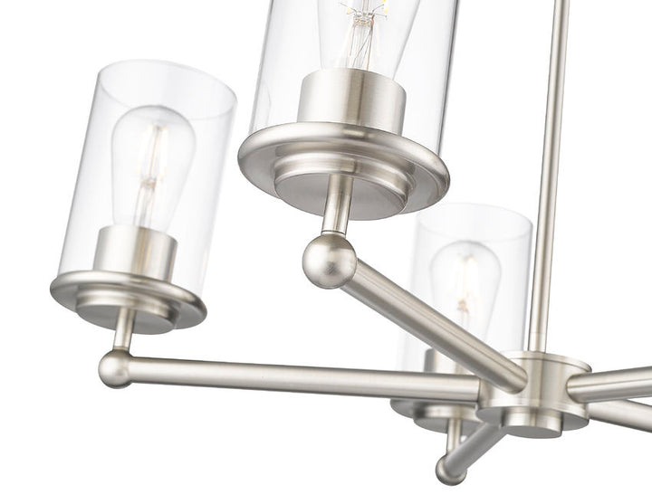 Z-Lite Canada - 742-5BN - Five Light Chandelier - Thayer - Brushed Nickel