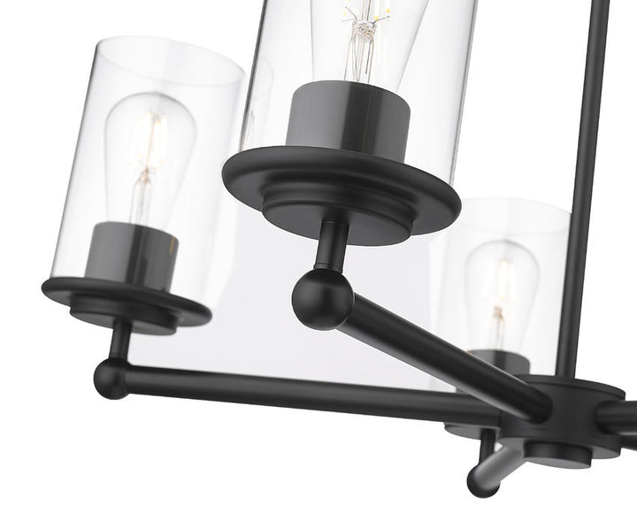 Z-Lite Canada - 742-5MB - Five Light Chandelier - Thayer - Matte Black