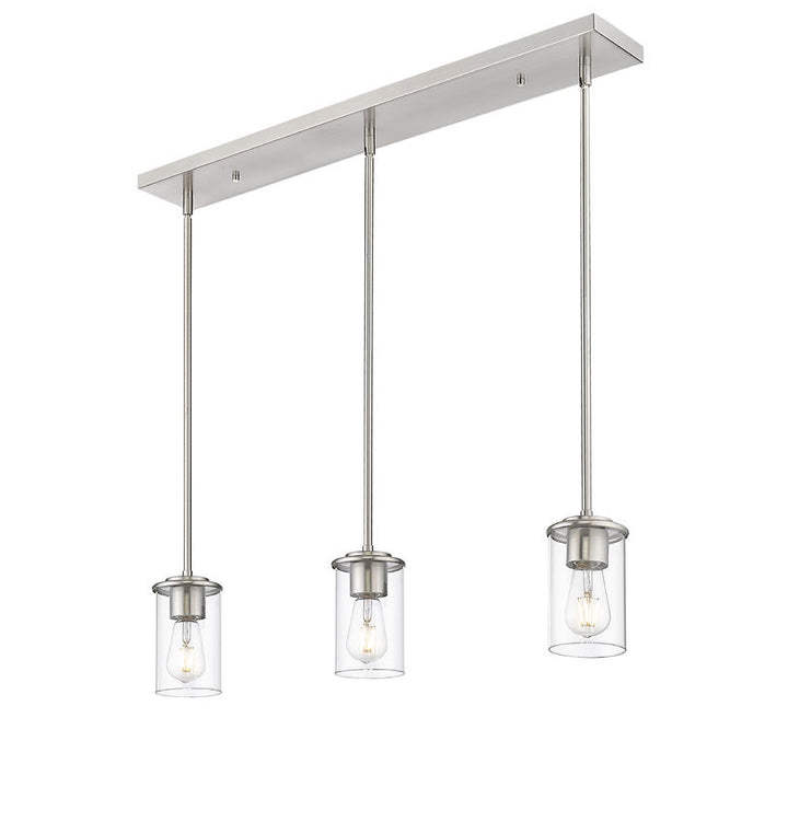 Z-Lite Canada - 742MP-3BN - Three Light Pendant - Thayer - Brushed Nickel