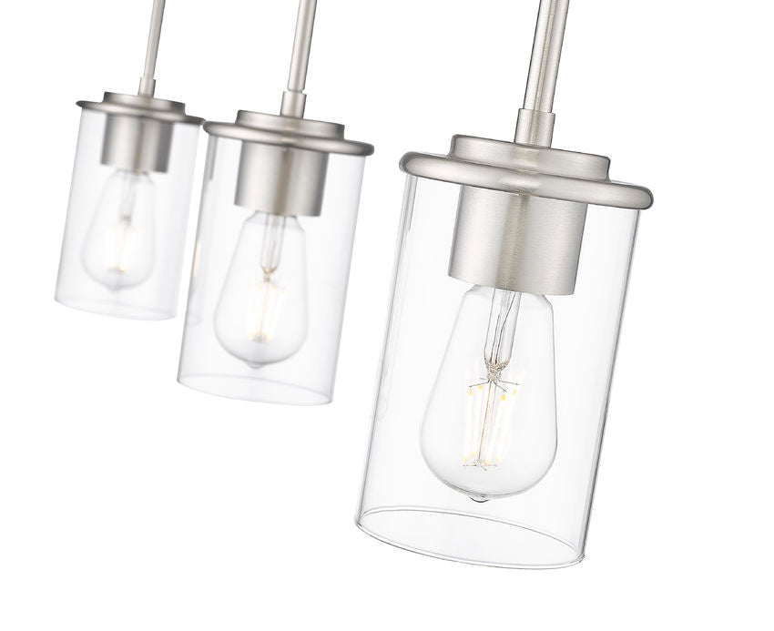 Z-Lite Canada - 742MP-3BN - Three Light Pendant - Thayer - Brushed Nickel