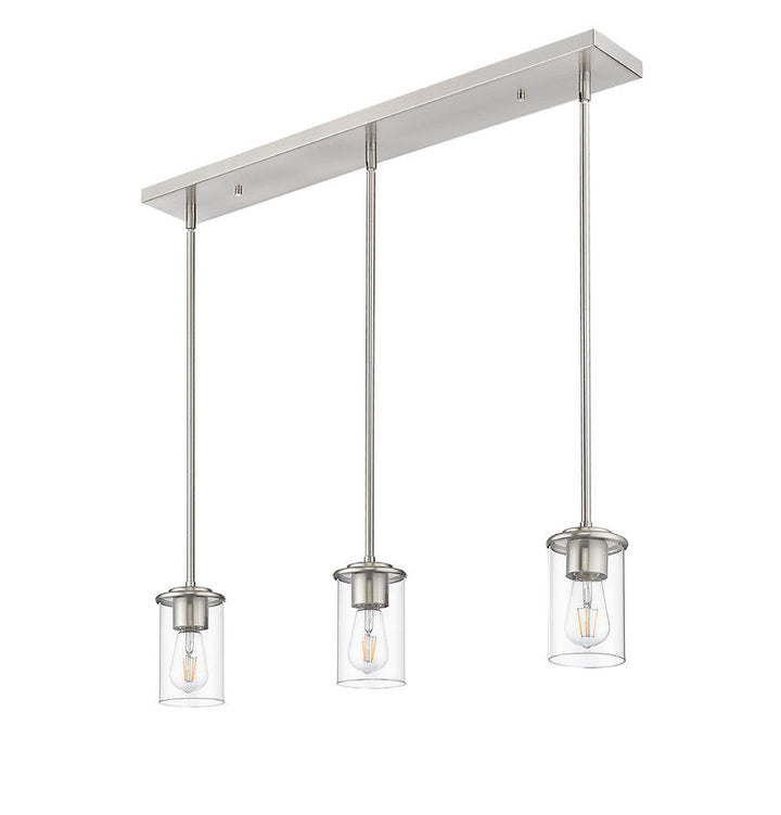 Z-Lite Canada - 742MP-3BN - Three Light Pendant - Thayer - Brushed Nickel