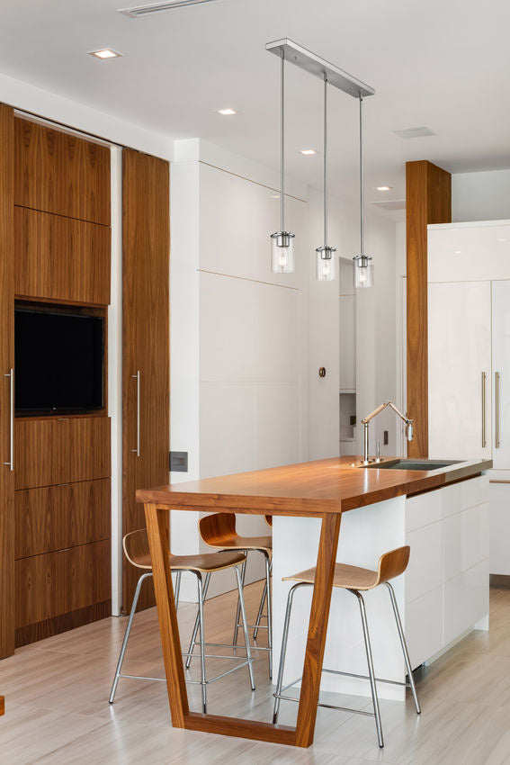 Z-Lite Canada - 742MP-3BN - Three Light Pendant - Thayer - Brushed Nickel