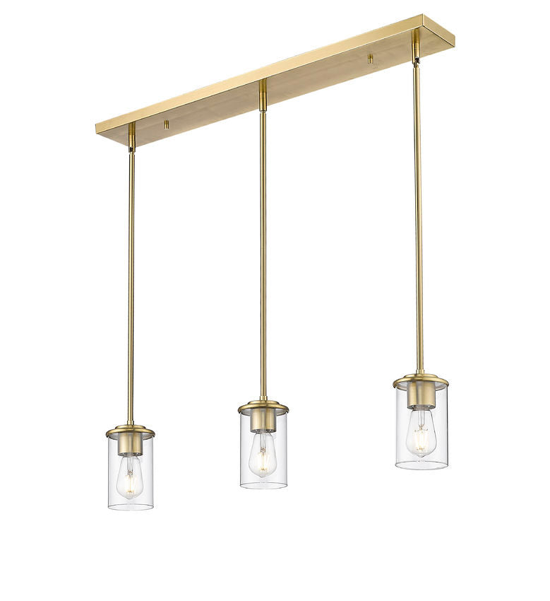 Z-Lite Canada - 742MP-3LG - Three Light Pendant - Thayer - Luxe Gold