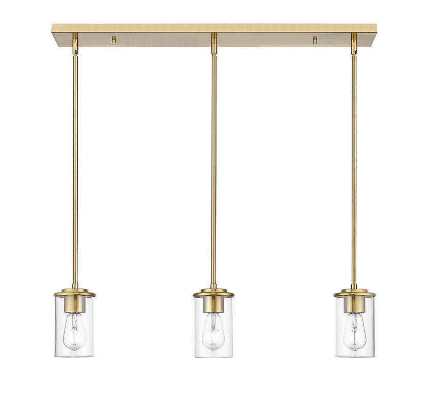 Z-Lite Canada - 742MP-3LG - Three Light Pendant - Thayer - Luxe Gold