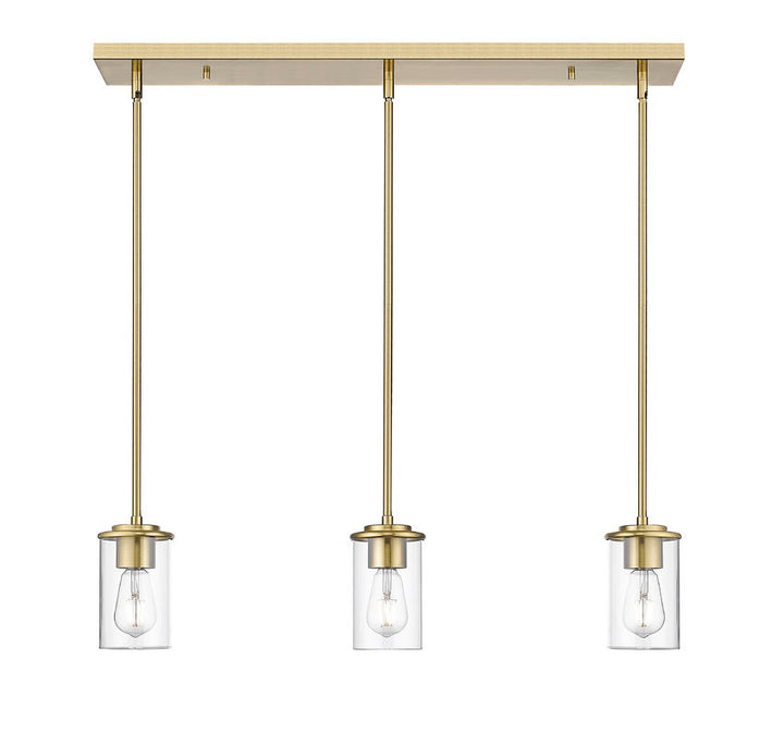Z-Lite Canada - 742MP-3LG - Three Light Pendant - Thayer - Luxe Gold