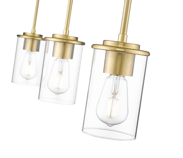 Z-Lite Canada - 742MP-3LG - Three Light Pendant - Thayer - Luxe Gold