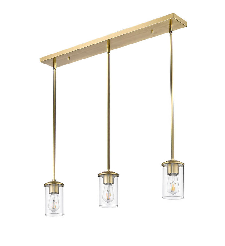 Z-Lite Canada - 742MP-3LG - Three Light Pendant - Thayer - Luxe Gold