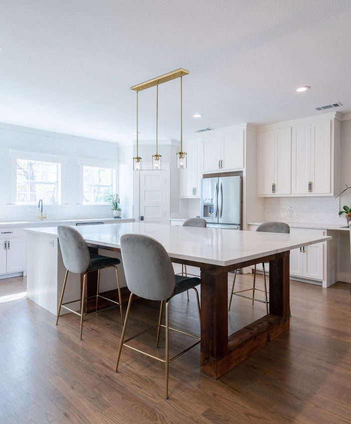 Z-Lite Canada - 742MP-3LG - Three Light Pendant - Thayer - Luxe Gold