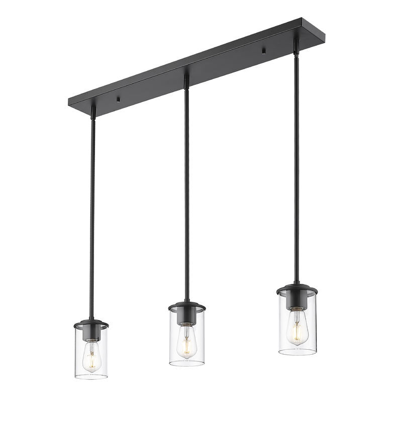 Z-Lite Canada - 742MP-3MB - Three Light Pendant - Thayer - Matte Black