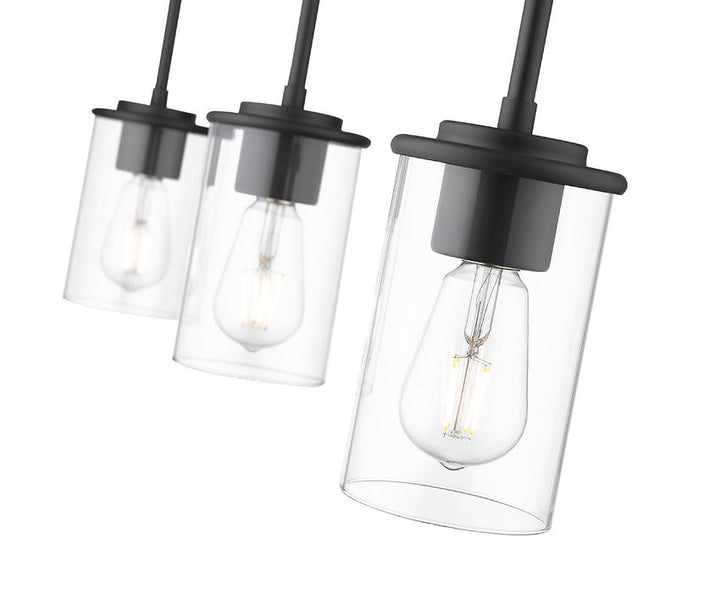 Z-Lite Canada - 742MP-3MB - Three Light Pendant - Thayer - Matte Black