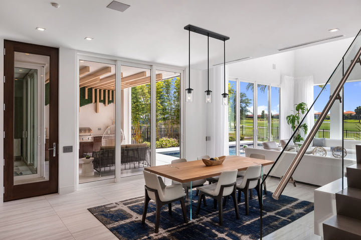 Z-Lite Canada - 742MP-3MB - Three Light Pendant - Thayer - Matte Black