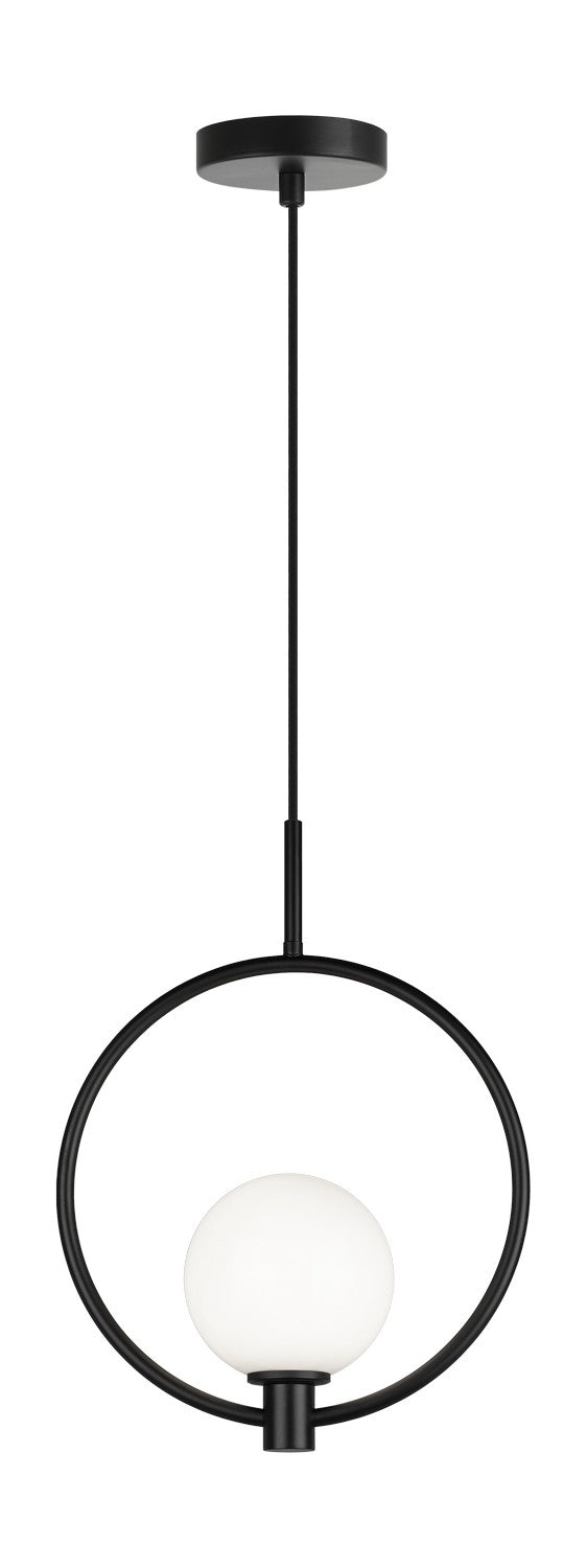 Matteo Canada - C71301BKOP - One Light Pendant - Averley - Black