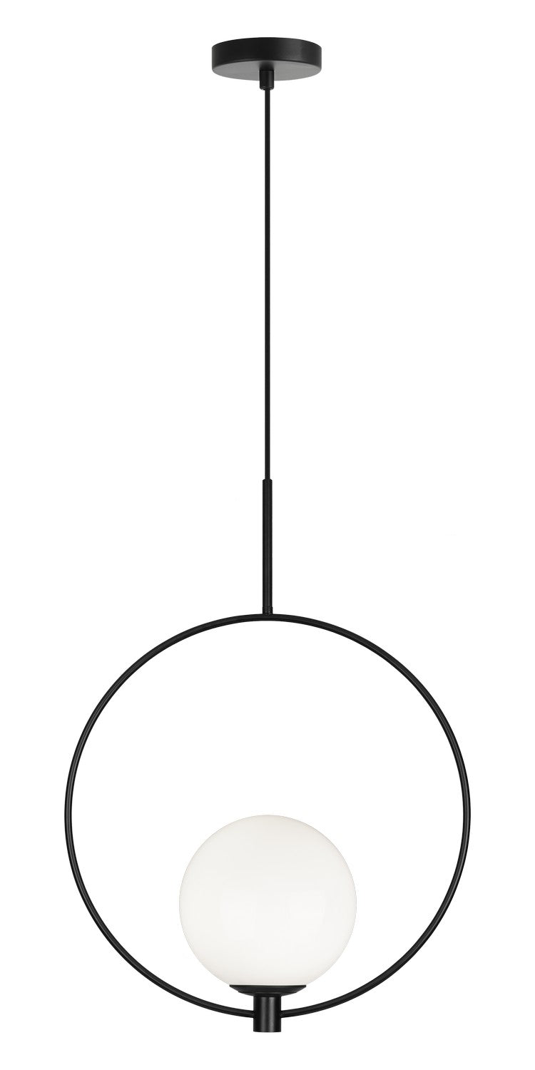 Matteo Canada - C71311BKOP - One Light Pendant - Averley - Black