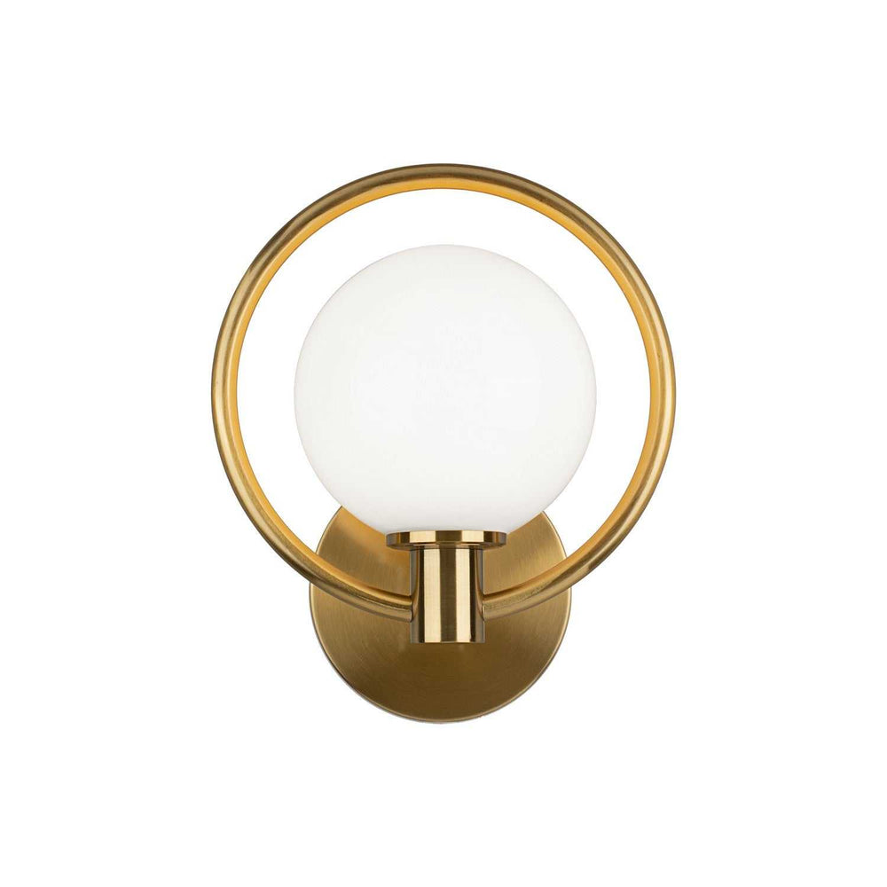 Matteo Canada - W71301AGOP - One Light Wall Sconce - Averley - Aged Gold Brass
