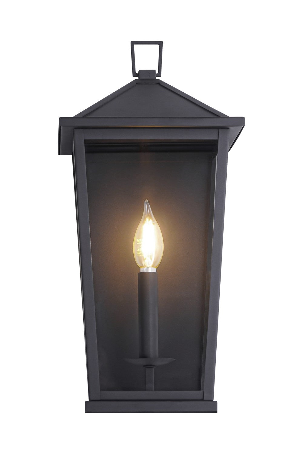 Matteo Canada - S11901MB - One Light Wall Sconce - Ingress - Matte Black