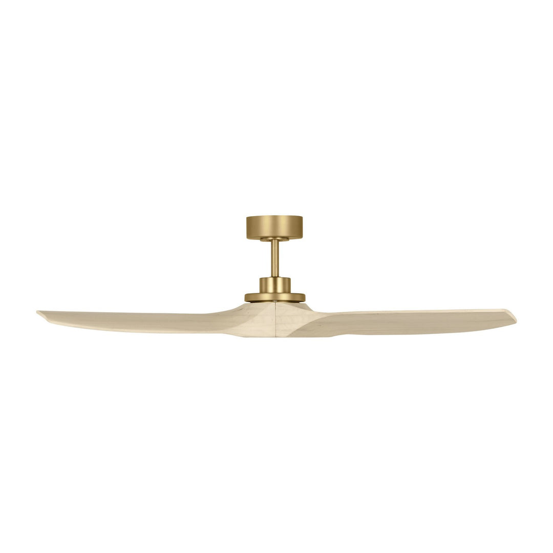 Visual Comfort Fan Canada - 3CLNSM52BBSWWO - 52"Ceiling Fan - Collins - Burnished Brass