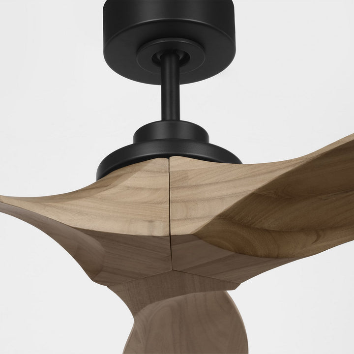 Visual Comfort Fan Canada - 3CLNSM52MBKNH - 52"Ceiling Fan - Collins - Midnight Black