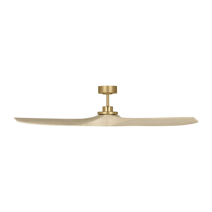 Visual Comfort Fan Canada - 3CLNSM60BBSWWO - 60"Ceiling Fan - Collins - Burnished Brass