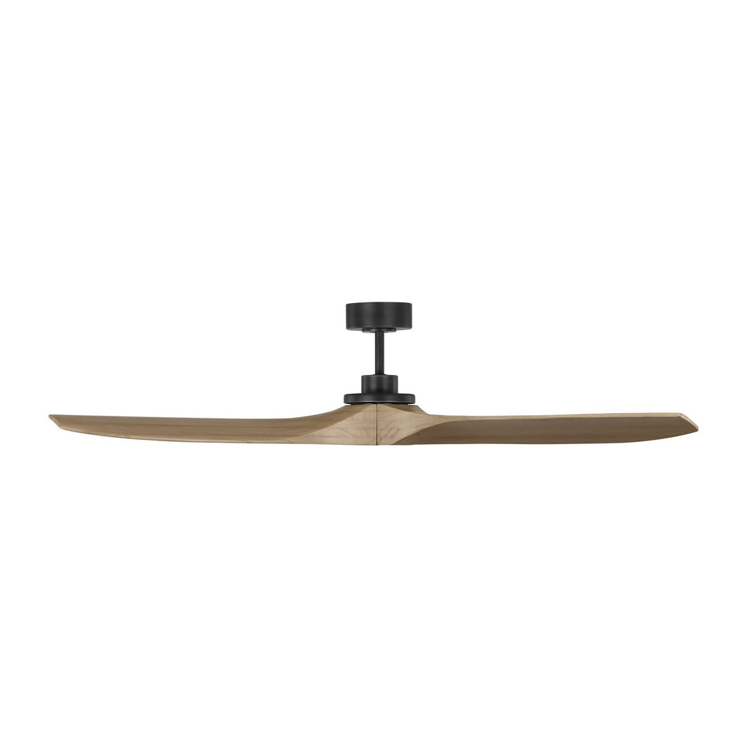 Visual Comfort Fan Canada - 3CLNSM60MBKNH - 60"Ceiling Fan - Collins - Midnight Black