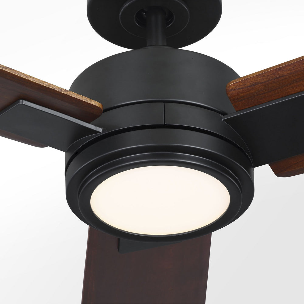 Visual Comfort Fan Canada - 3HASM56MBKD - 56"Ceiling Fan - Harris - Midnight Black