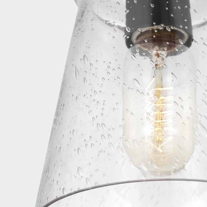 Generation Lighting Canada - P1449MBK - One Light Mini Pendant - Loras - Midnight Black