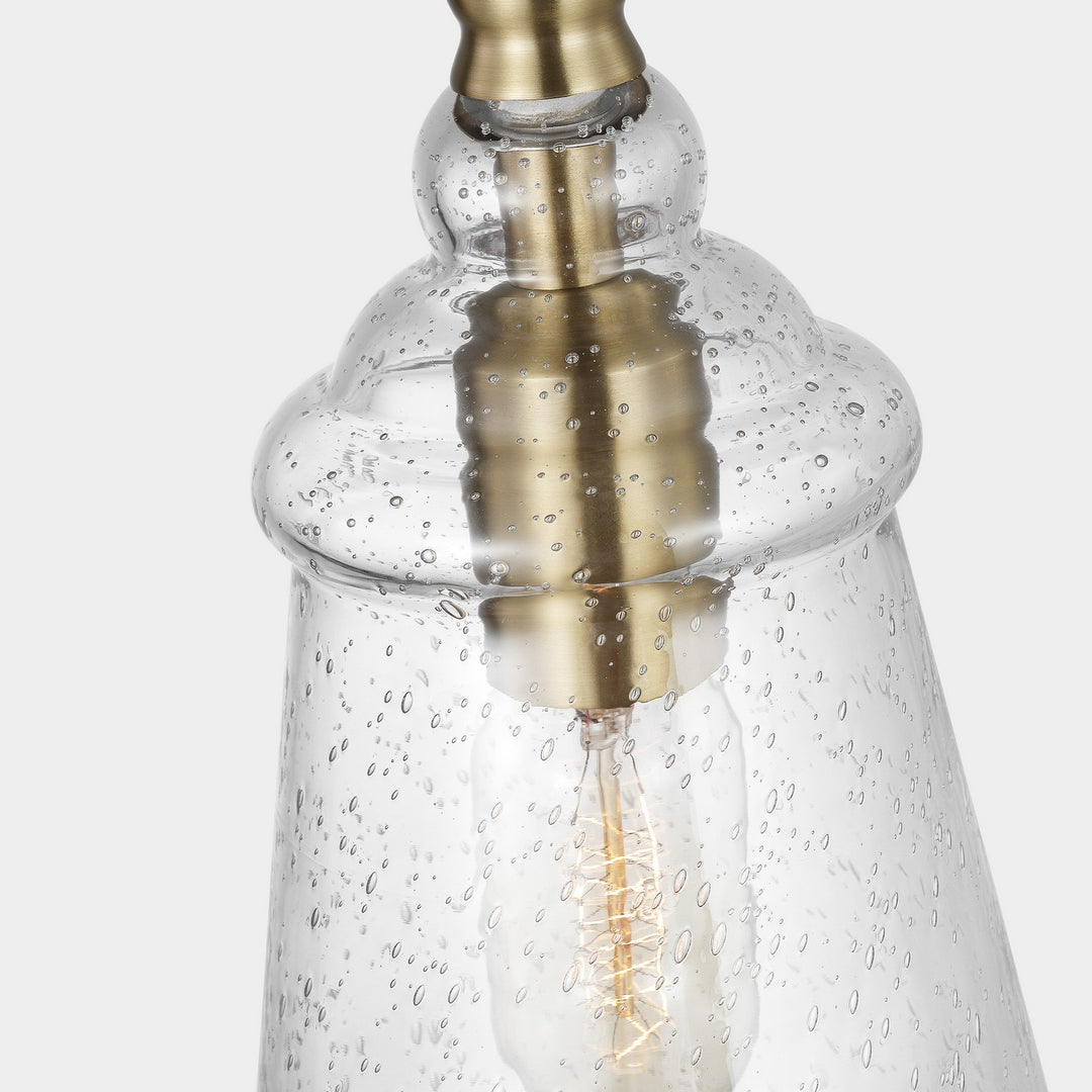 Generation Lighting Canada - P1449SB - One Light Mini Pendant - Loras - Satin Brass