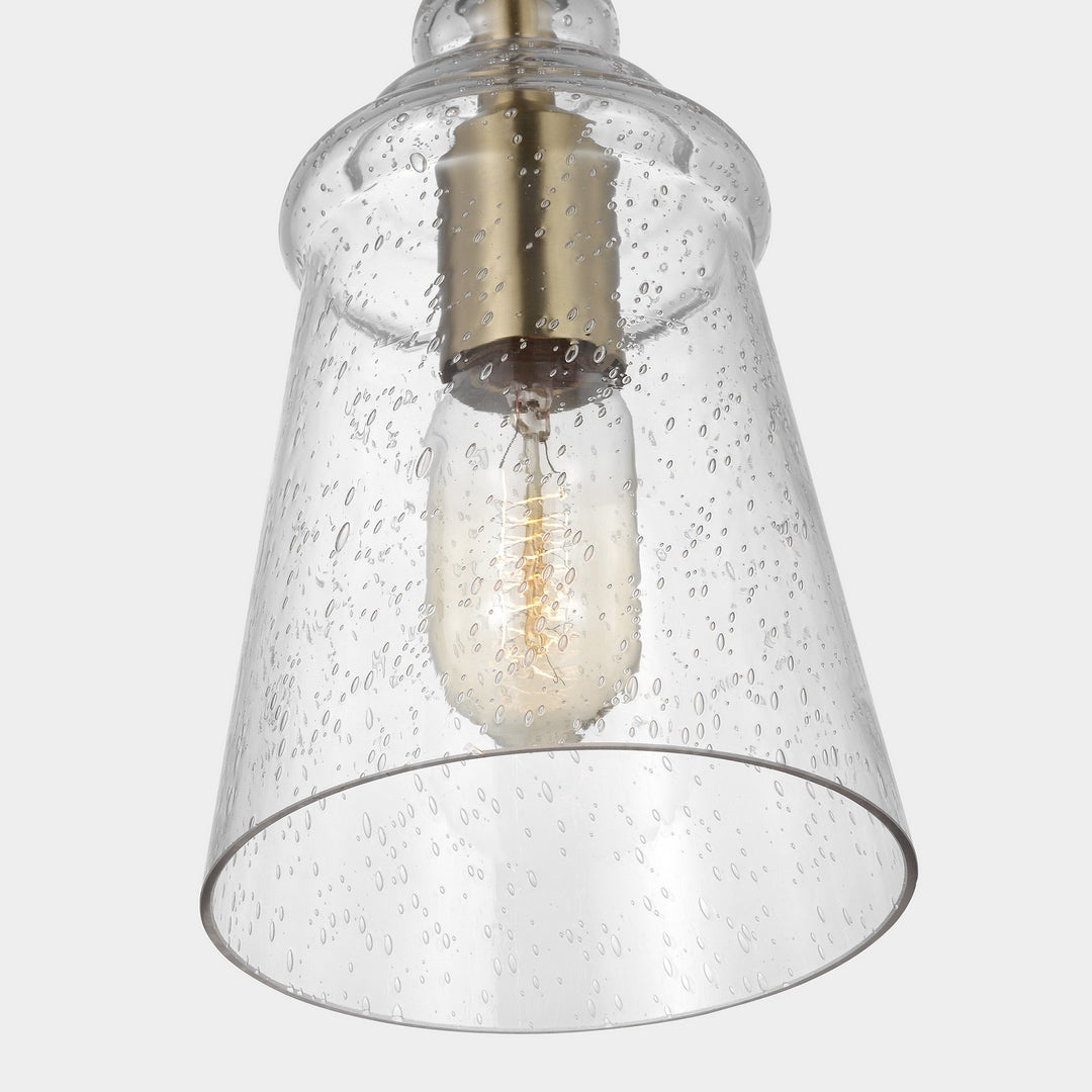 Generation Lighting Canada - P1449SB - One Light Mini Pendant - Loras - Satin Brass