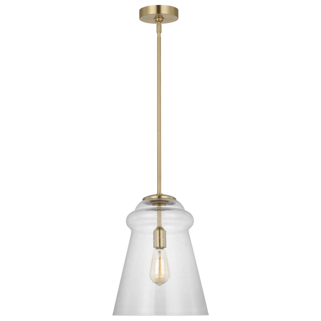 Generation Lighting Canada - P1459SB - One Light Pendant - Loras - Satin Brass