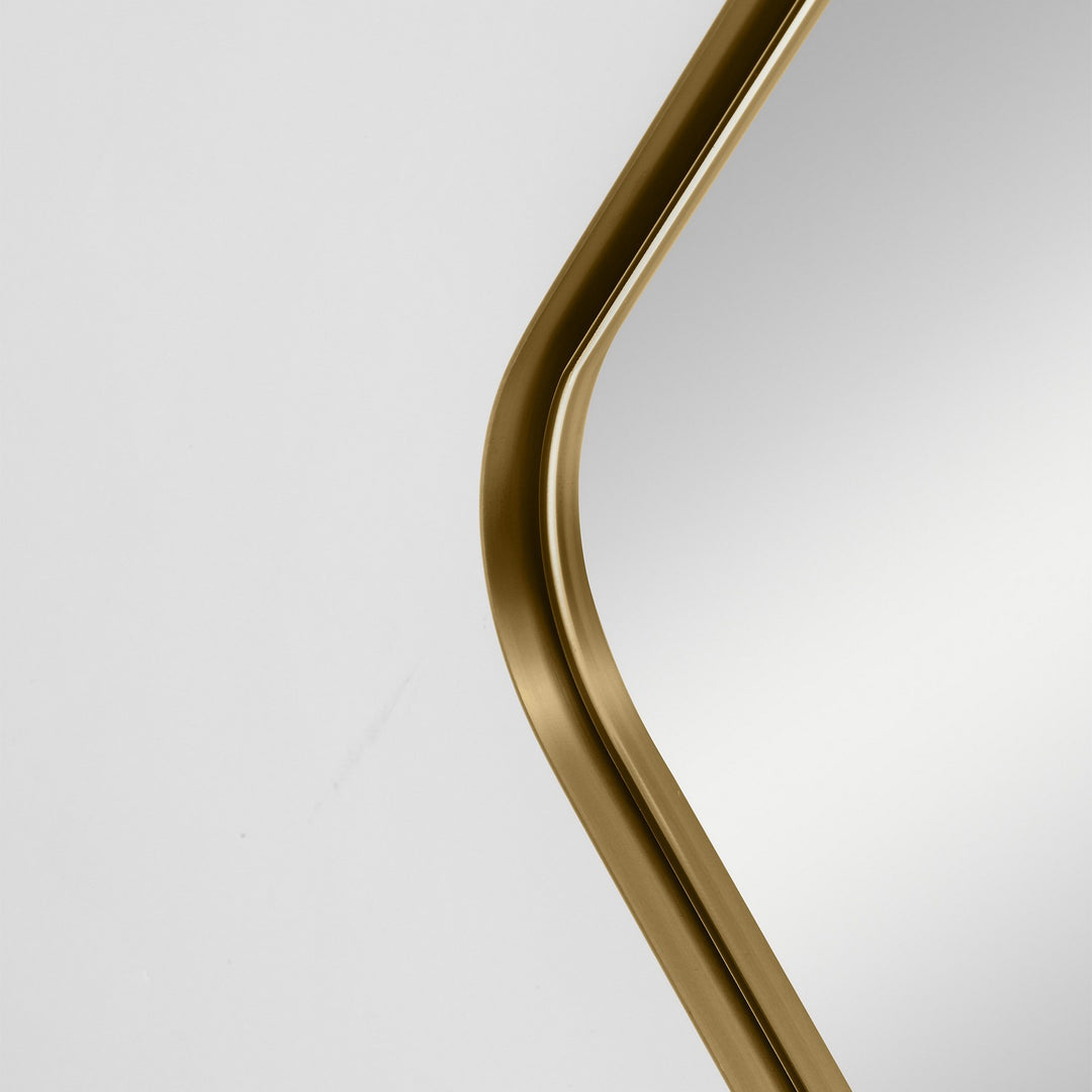 Generation Lighting Canada - MR1304BBS - Mirror - Planer - Burnished Brass