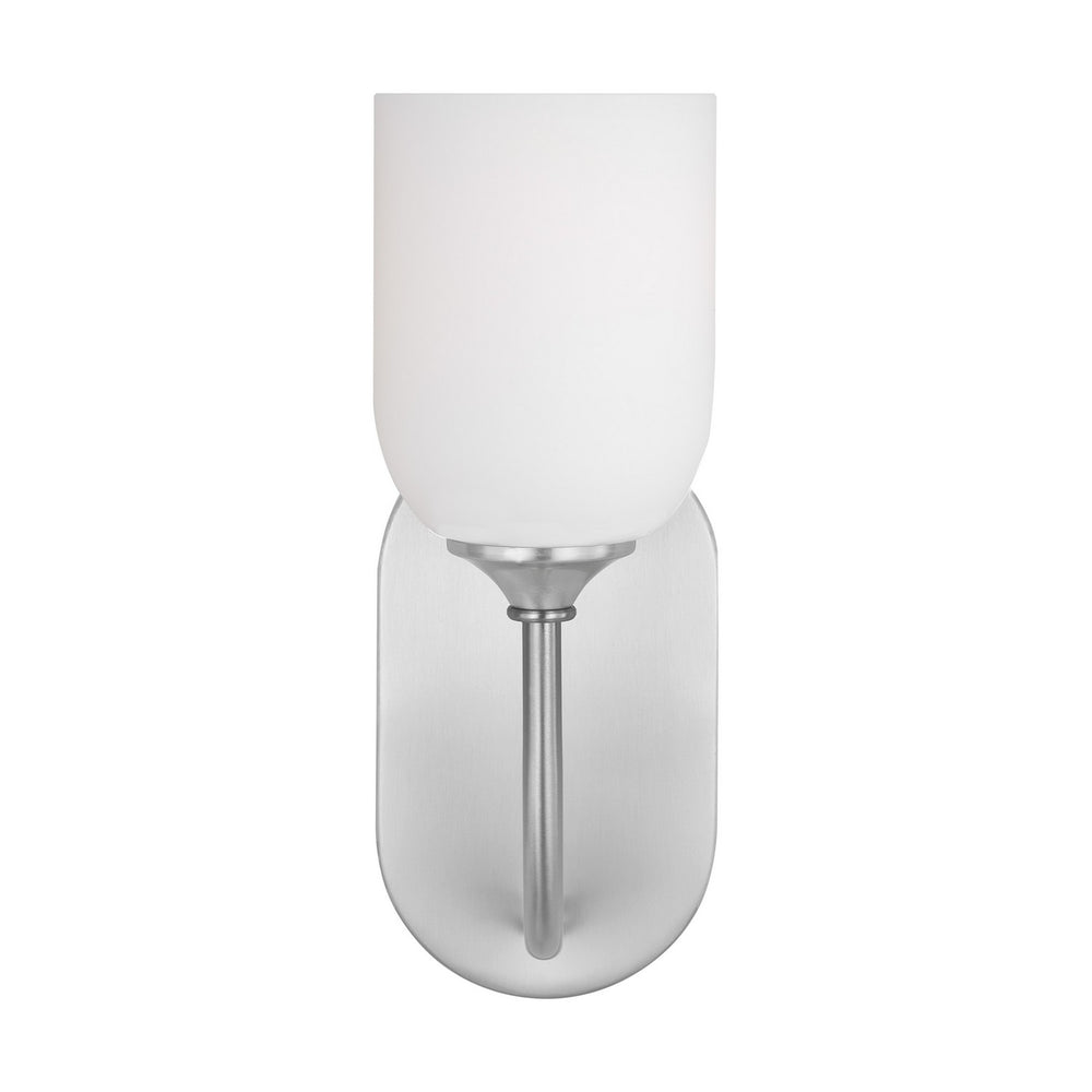 Generation Lighting Canada - GLV1021BS - One Light Vanity - Emile - Brushed Steel