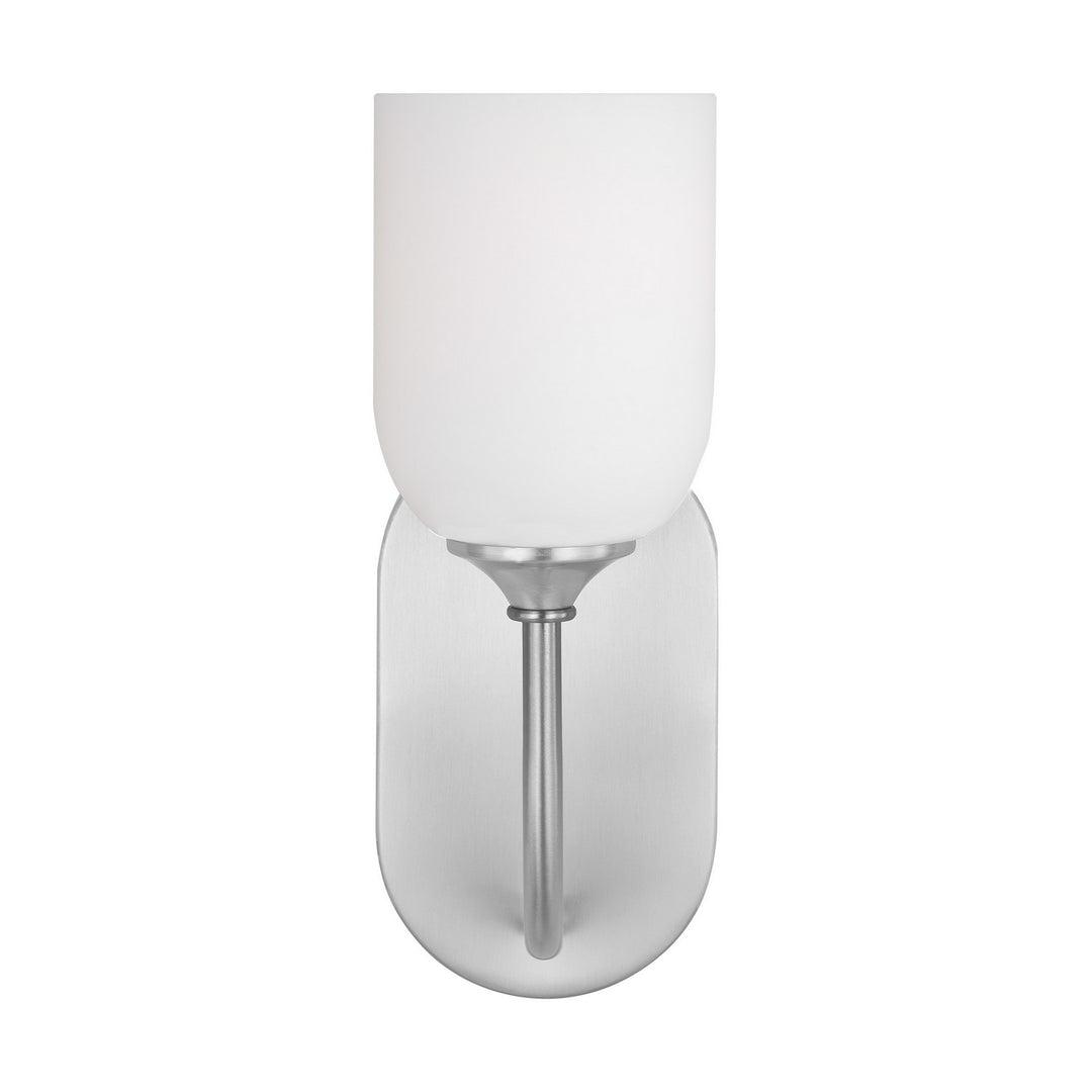 Generation Lighting Canada - GLV1021BS - One Light Vanity - Emile - Brushed Steel