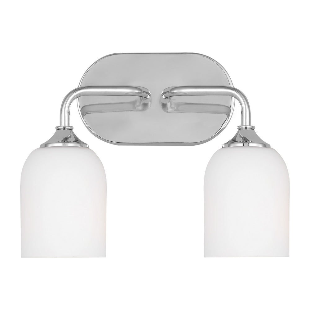 Generation Lighting Canada - GLV1022CH - Two Light Vanity - Emile - Chrome