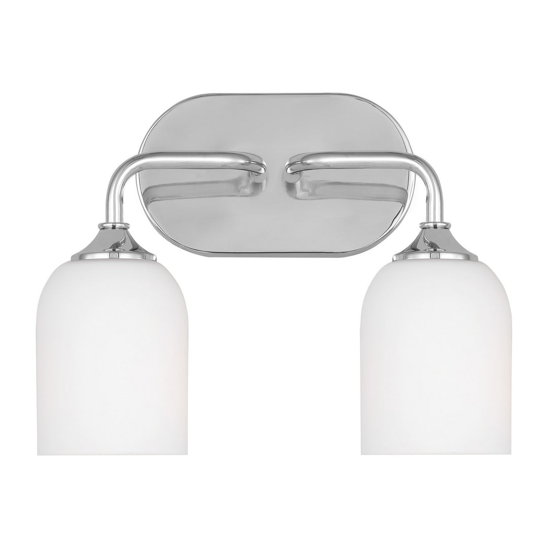 Generation Lighting Canada - GLV1022CH - Two Light Vanity - Emile - Chrome