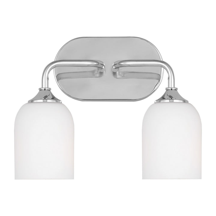 Generation Lighting Canada - GLV1022CH - Two Light Vanity - Emile - Chrome
