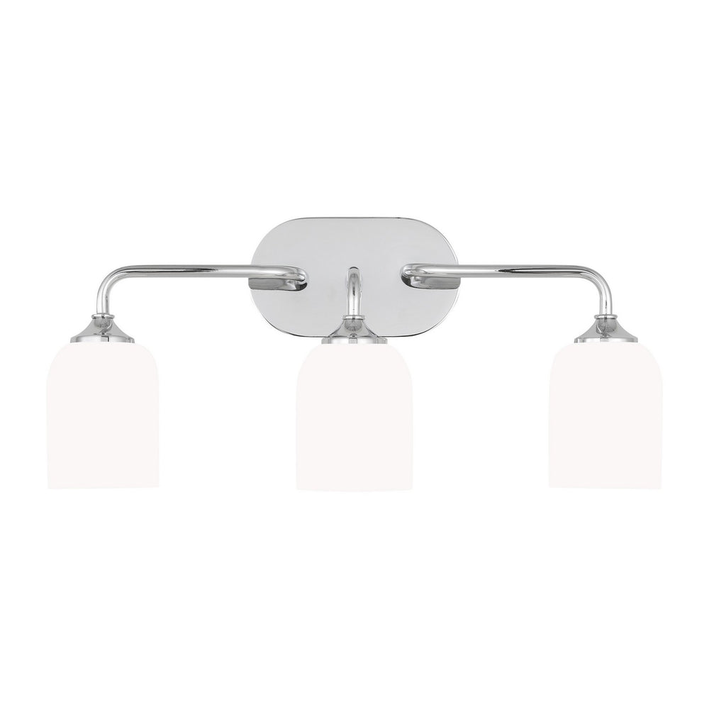 Generation Lighting Canada - GLV1023CH - Three Light Vanity - Emile - Chrome