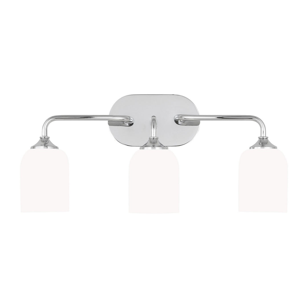 Generation Lighting Canada - GLV1023CH - Three Light Vanity - Emile - Chrome