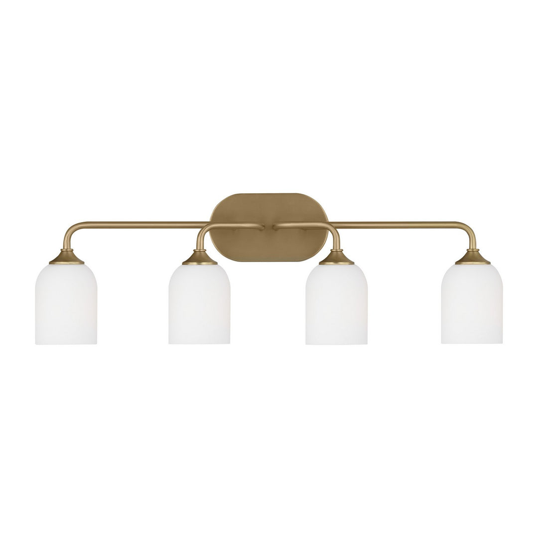 Generation Lighting Canada - GLV1024SB - Four Light Vanity - Emile - Satin Bronze