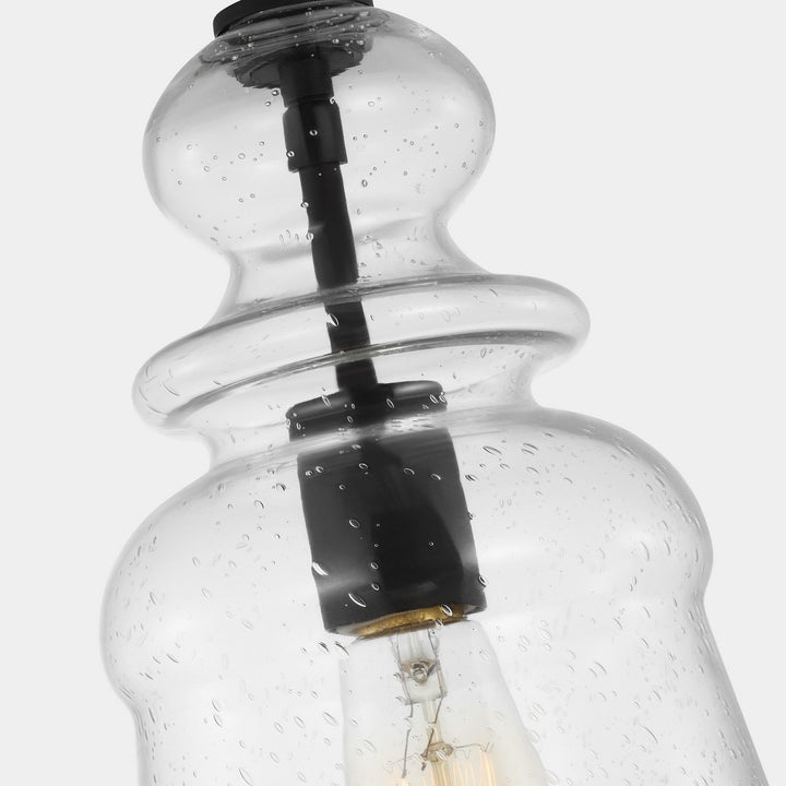 Generation Lighting Canada - 6536901-112 - One Light Pendant - Kea - Midnight Black