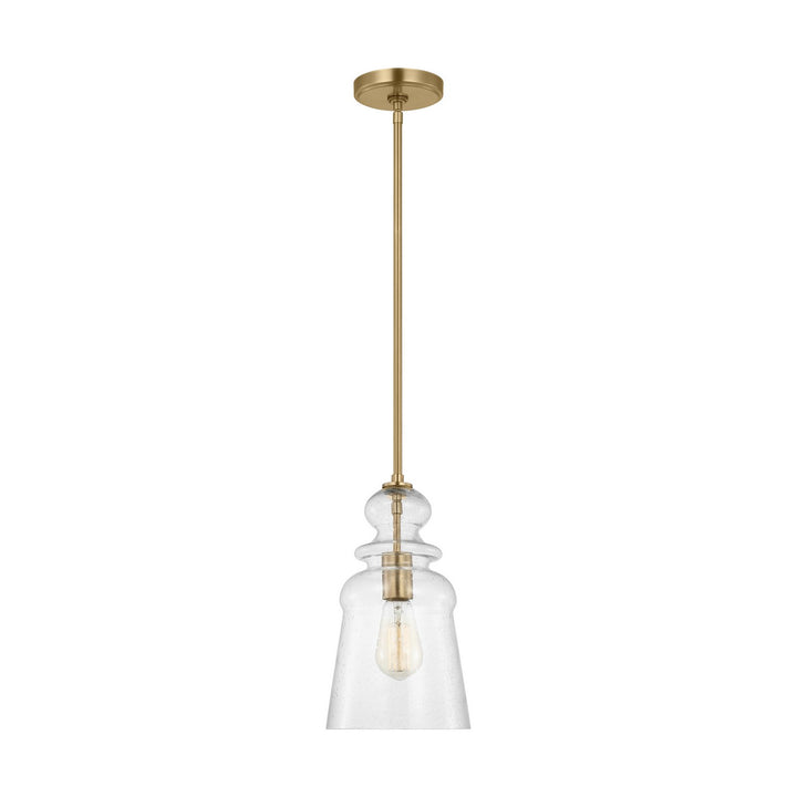 Generation Lighting Canada - 6536901-848 - One Light Pendant - Kea - Satin Brass