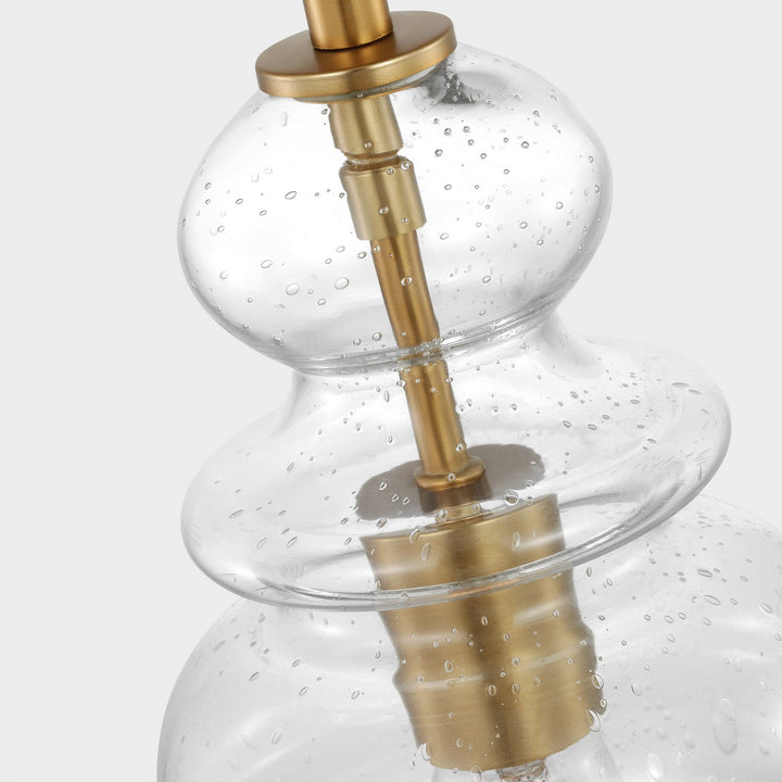 Generation Lighting Canada - 6536901-848 - One Light Pendant - Kea - Satin Brass
