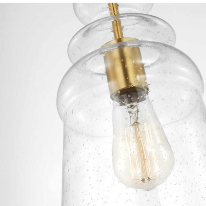 Generation Lighting Canada - 6536901-848 - One Light Pendant - Kea - Satin Brass
