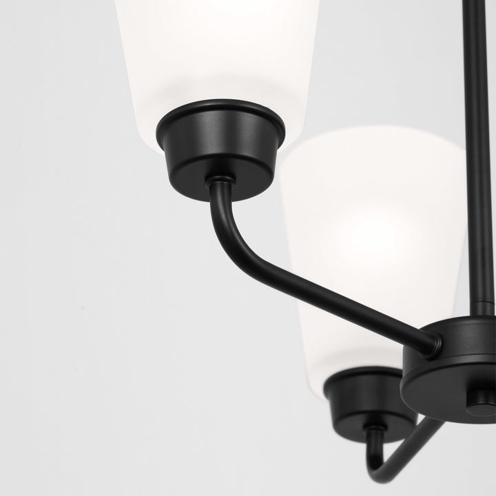 Generation Lighting Canada - 3115203-112 - Three Light Chandelier - Kerrville - Midnight Black