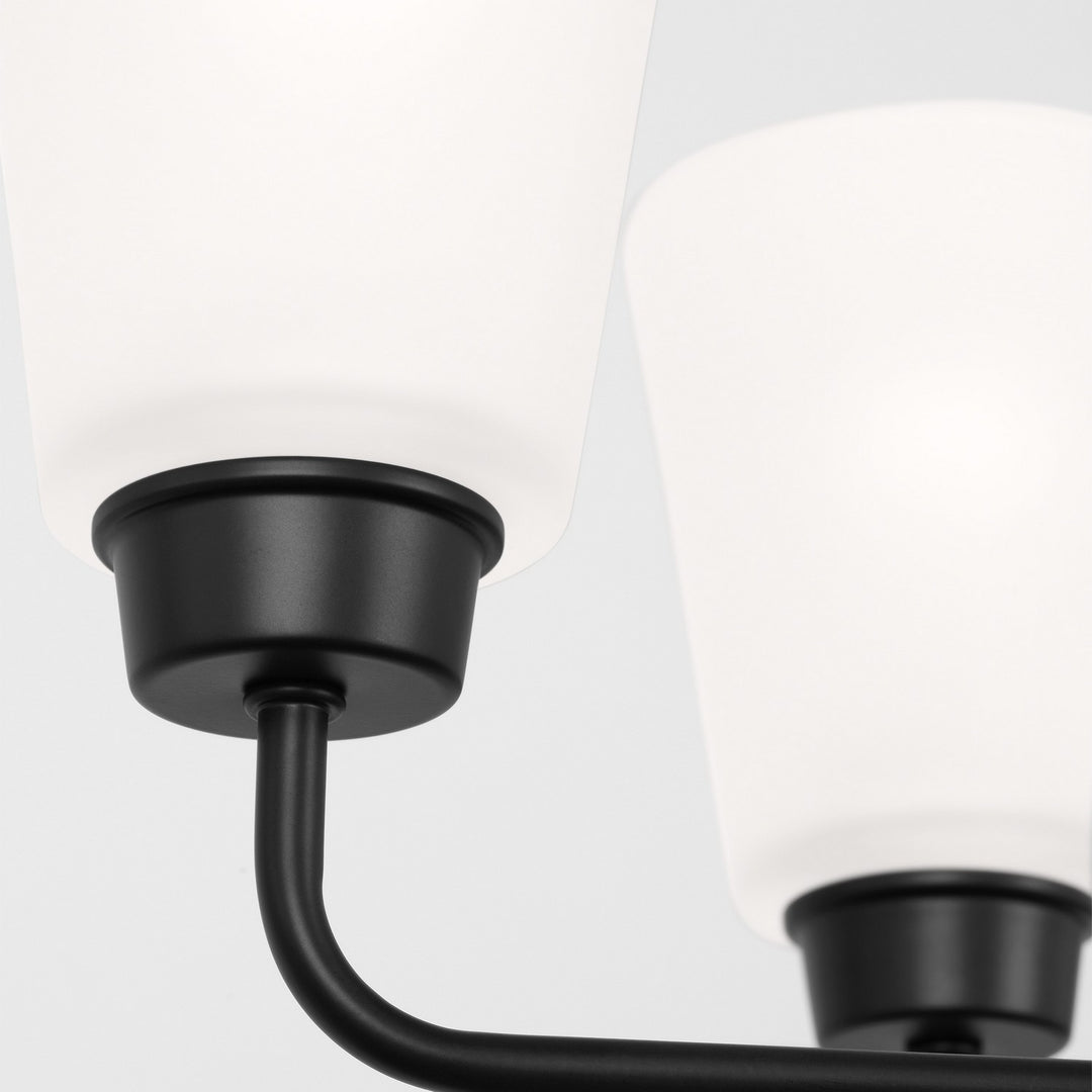 Generation Lighting Canada - 3115205-112 - Five Light Chandelier - Kerrville - Midnight Black