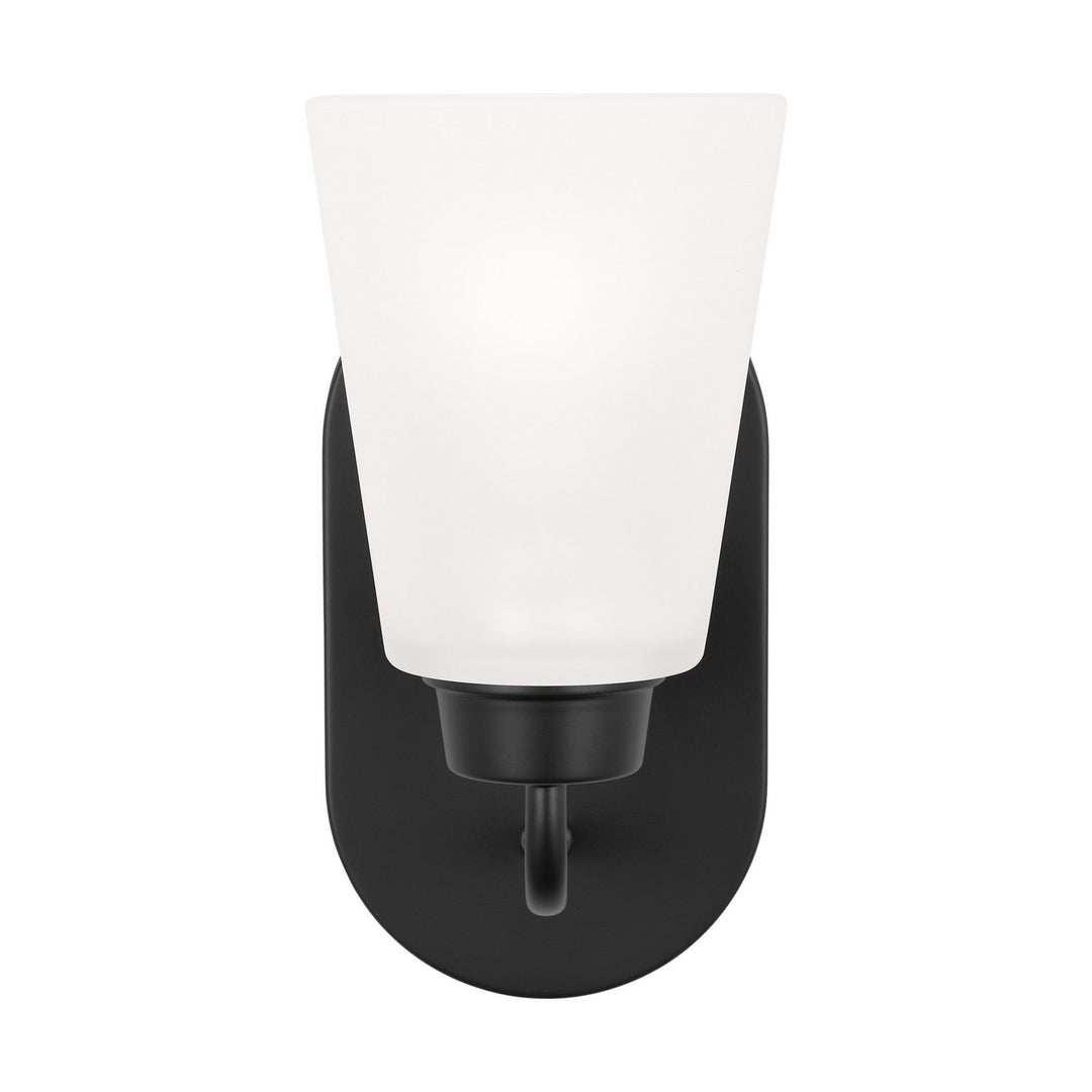 Generation Lighting Canada - 4115201-112 - One Light Wall / Bath Sconce - Kerrville - Midnight Black
