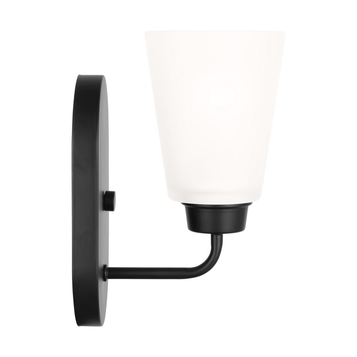 Generation Lighting Canada - 4115201-112 - One Light Wall / Bath Sconce - Kerrville - Midnight Black