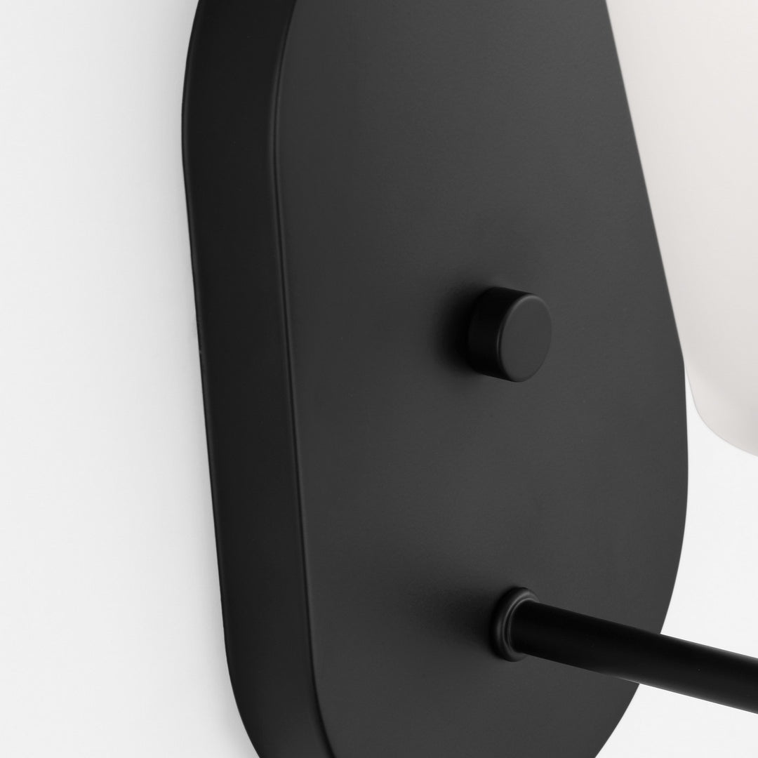 Generation Lighting Canada - 4115201-112 - One Light Wall / Bath Sconce - Kerrville - Midnight Black