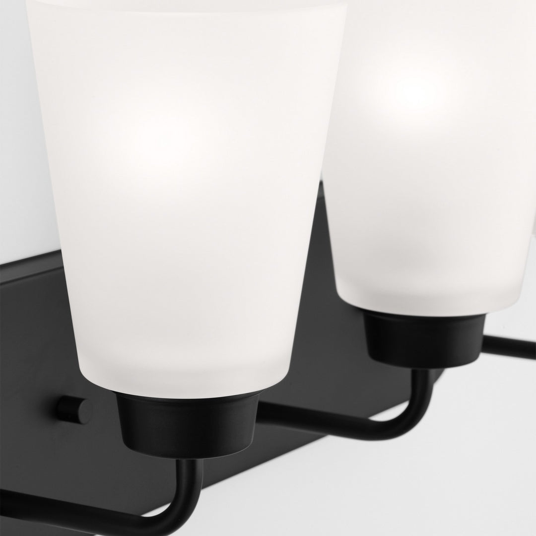 Generation Lighting Canada - 4415203-112 - Three Light Wall / Bath - Kerrville - Midnight Black